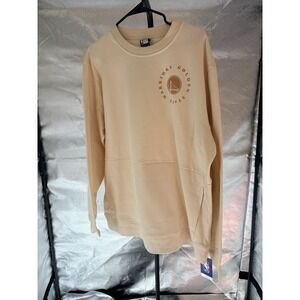 NBA Official Golden State Warriors Sweatshirt with Pockets Sz XL 0022
